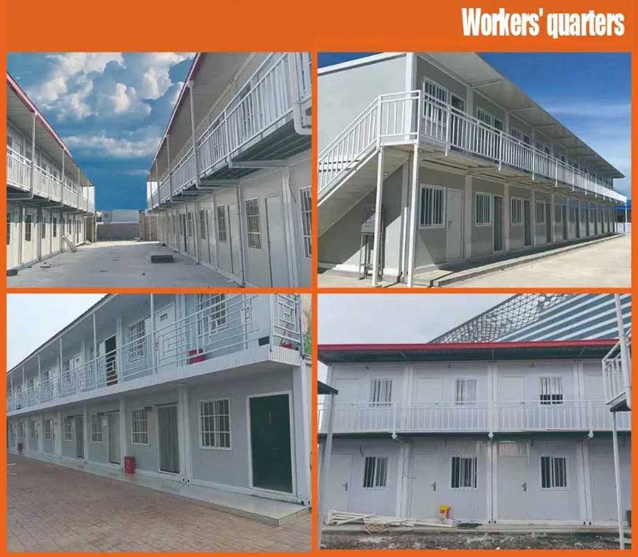 Container Houses for Worker Office