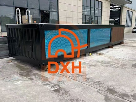 Convert Containers into Swimming Pools